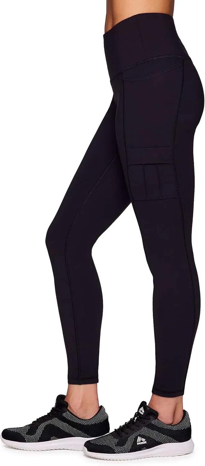 Avalanche Women's Outdoors Workout High Impact Full Length Cargo Pocket Legging