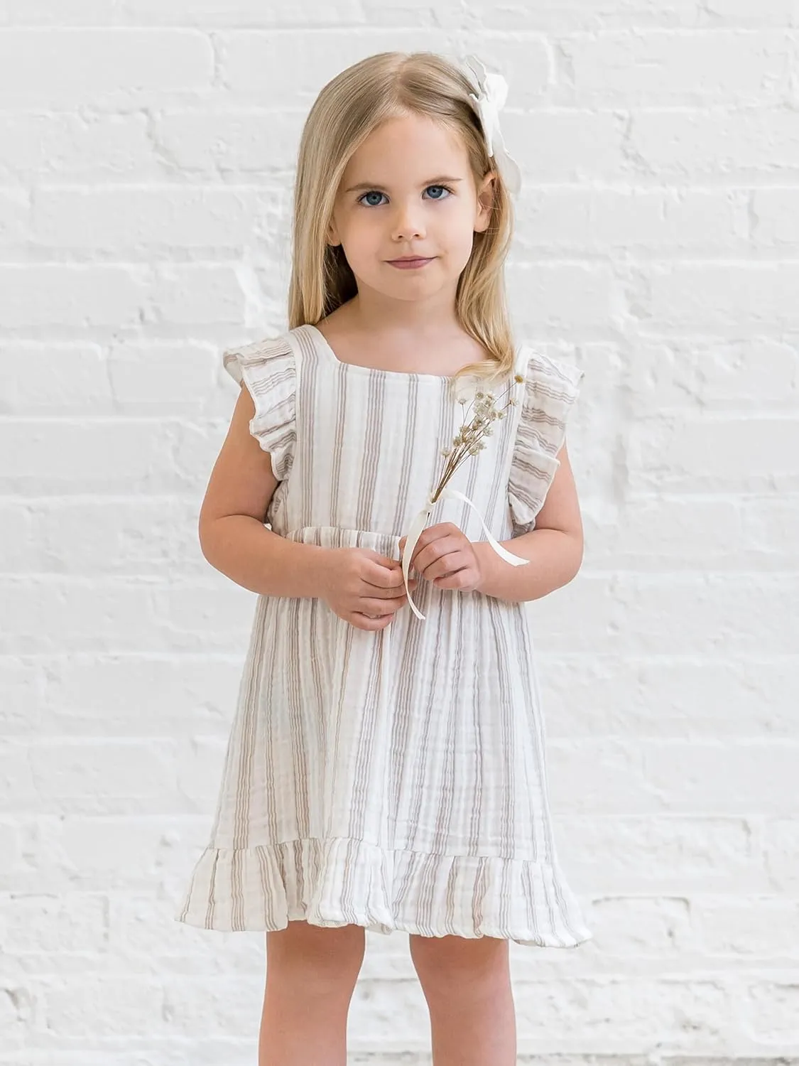 Colored Organics Baby Toddler and Kids Organic Cotton Casual Summer Dresses
