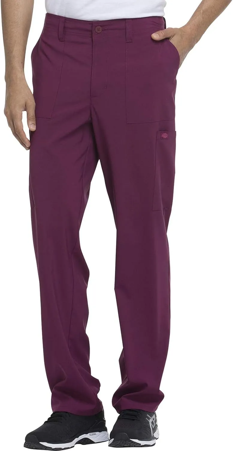 Dickies Scrub Pant for Men Natural Rise Drawstring Bottoms with 6 Pockets and Back Elastic Waistband - DK015