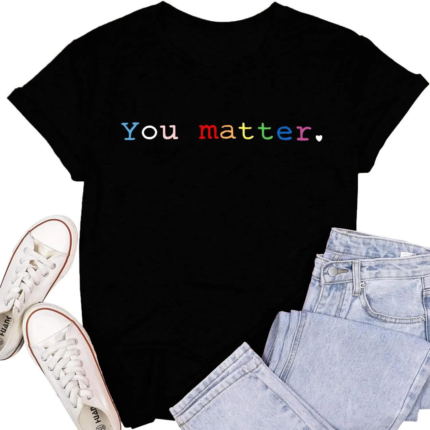 Womens LGBTQ Pride Shirts Free Mom Hugs Ally T-Shirt Rainbow Gay Less Pride Short Sleeve
